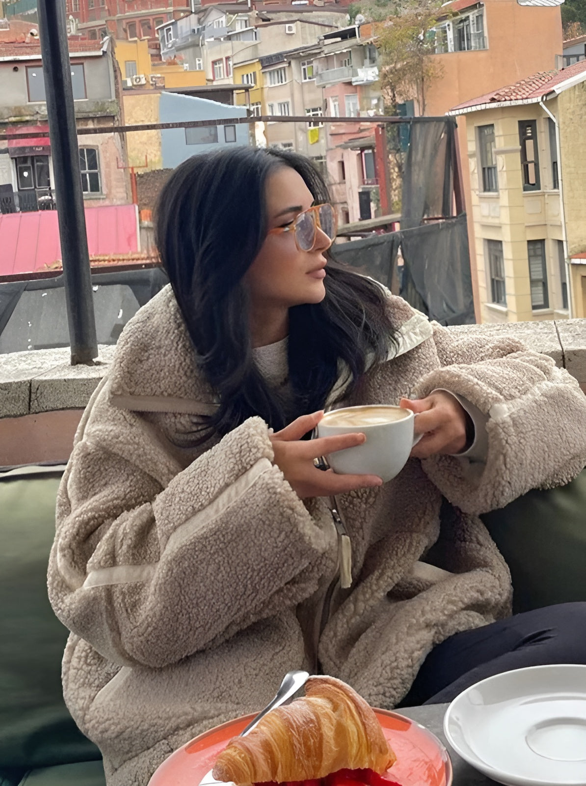 Wójcik™ | Płaszcz Teddy Oversize